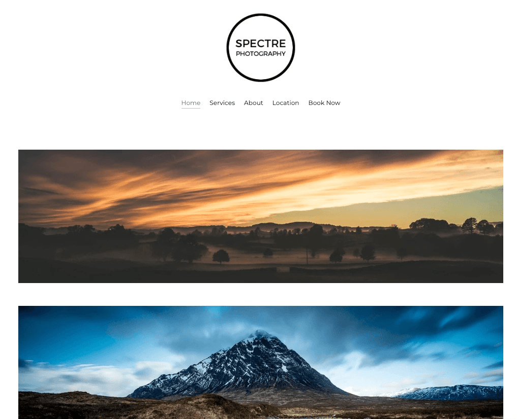 null Spectre Photography Template